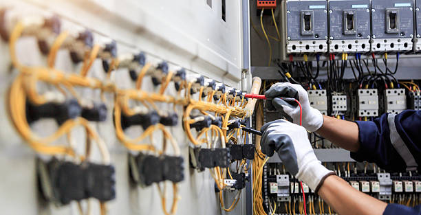 Professional Electrician technician working in Lone Jack, MO
